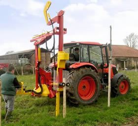 Die Turbofrap 200 Mast-Pendelpfahlramme